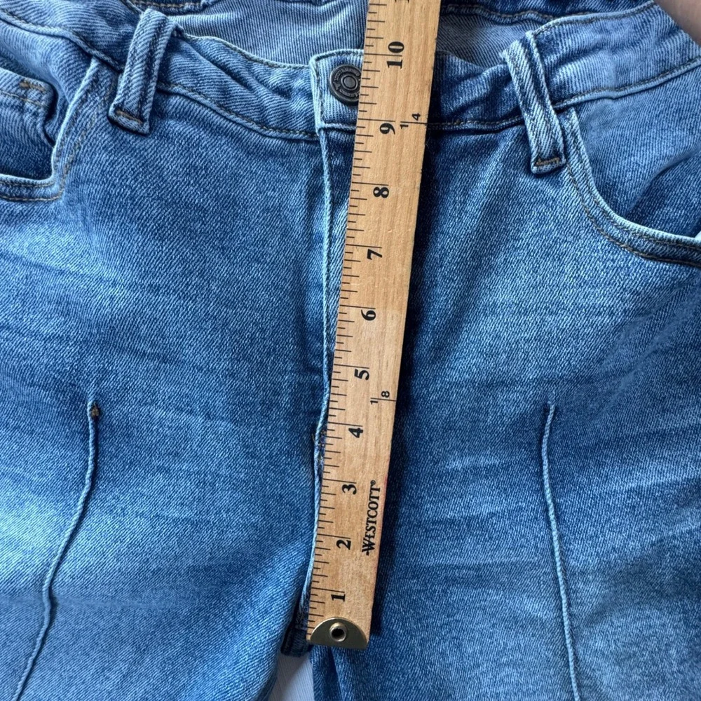 Lucky & Blessed x RR Rolling Ranch Western Trouser Fit Raw Hem Jeans 14 JE425-SW